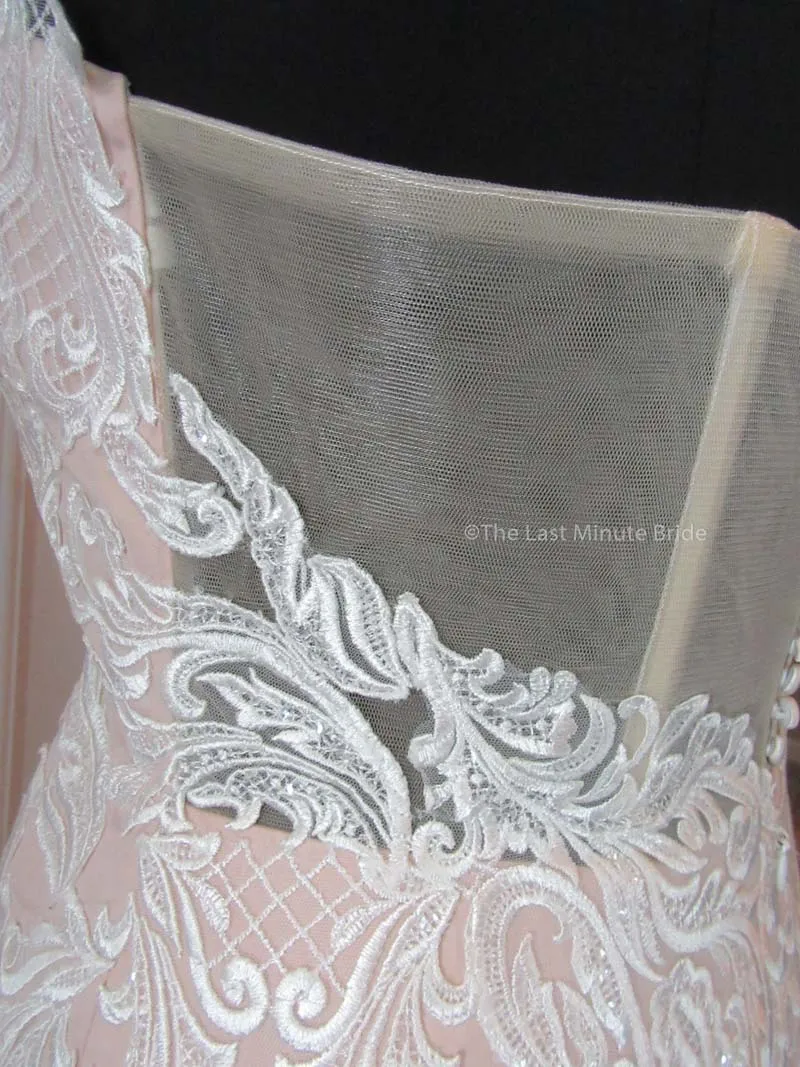The Last Minute Bride Blakely Rose (Ivory/Moscato In-Stock Sizes)