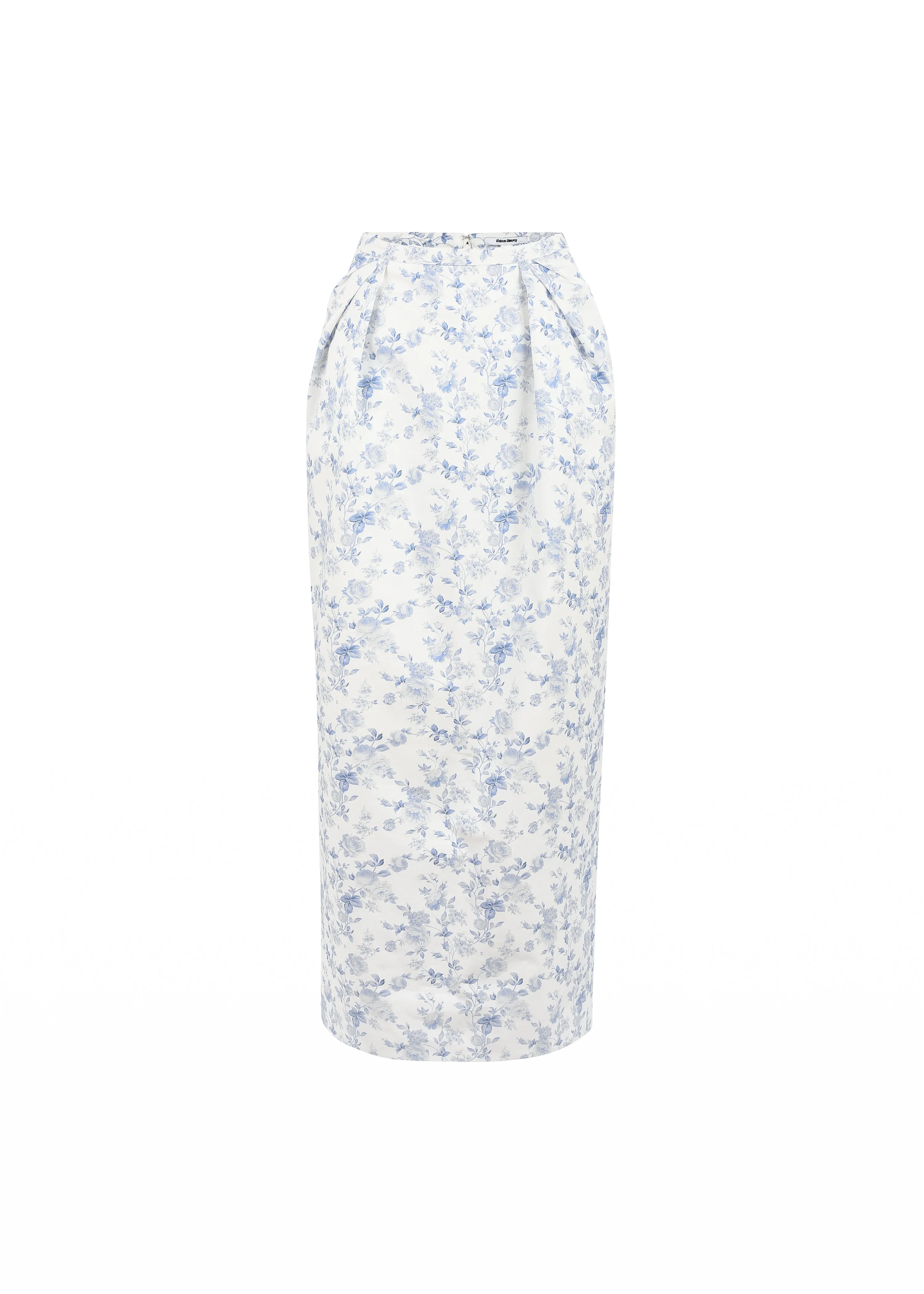 The Tulip Midi Skirt in Mermaids Shore