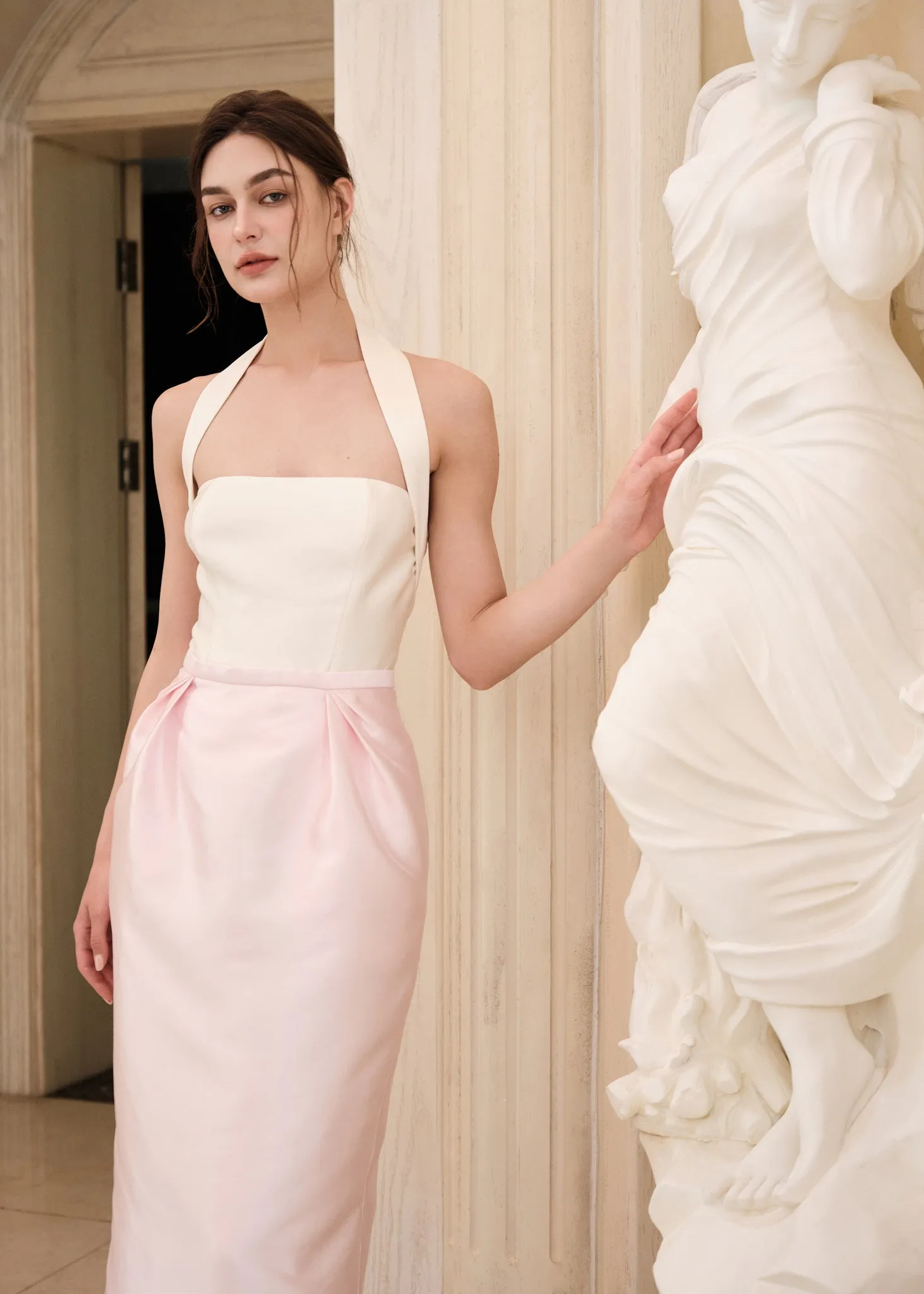 The Tulip Skirt in Heavenly Pink