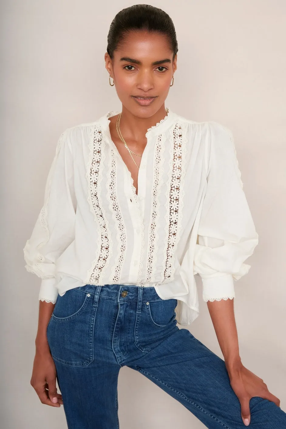 Tilly Blouse - White