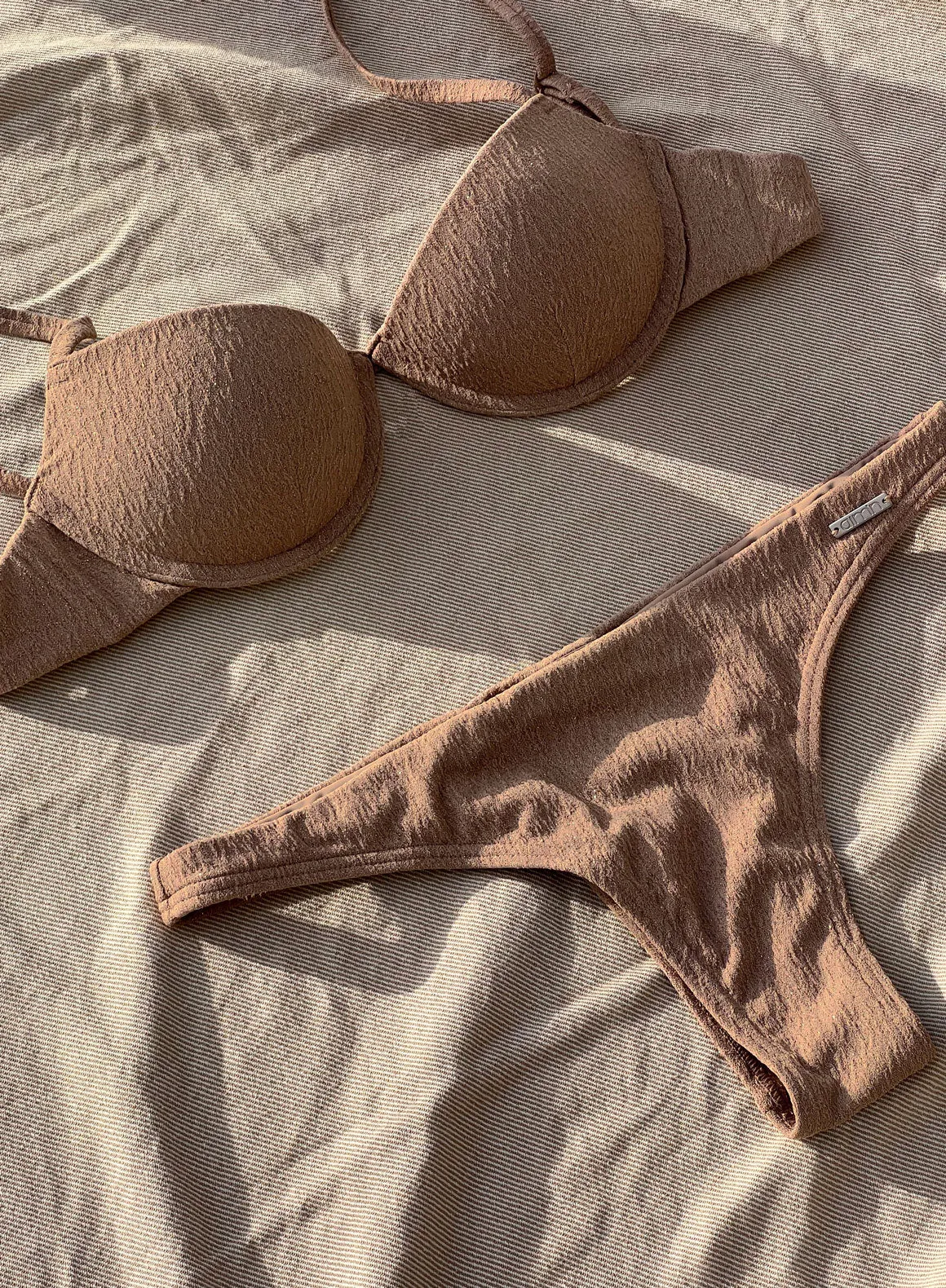 Toffee Demi Cup Bikini Bra