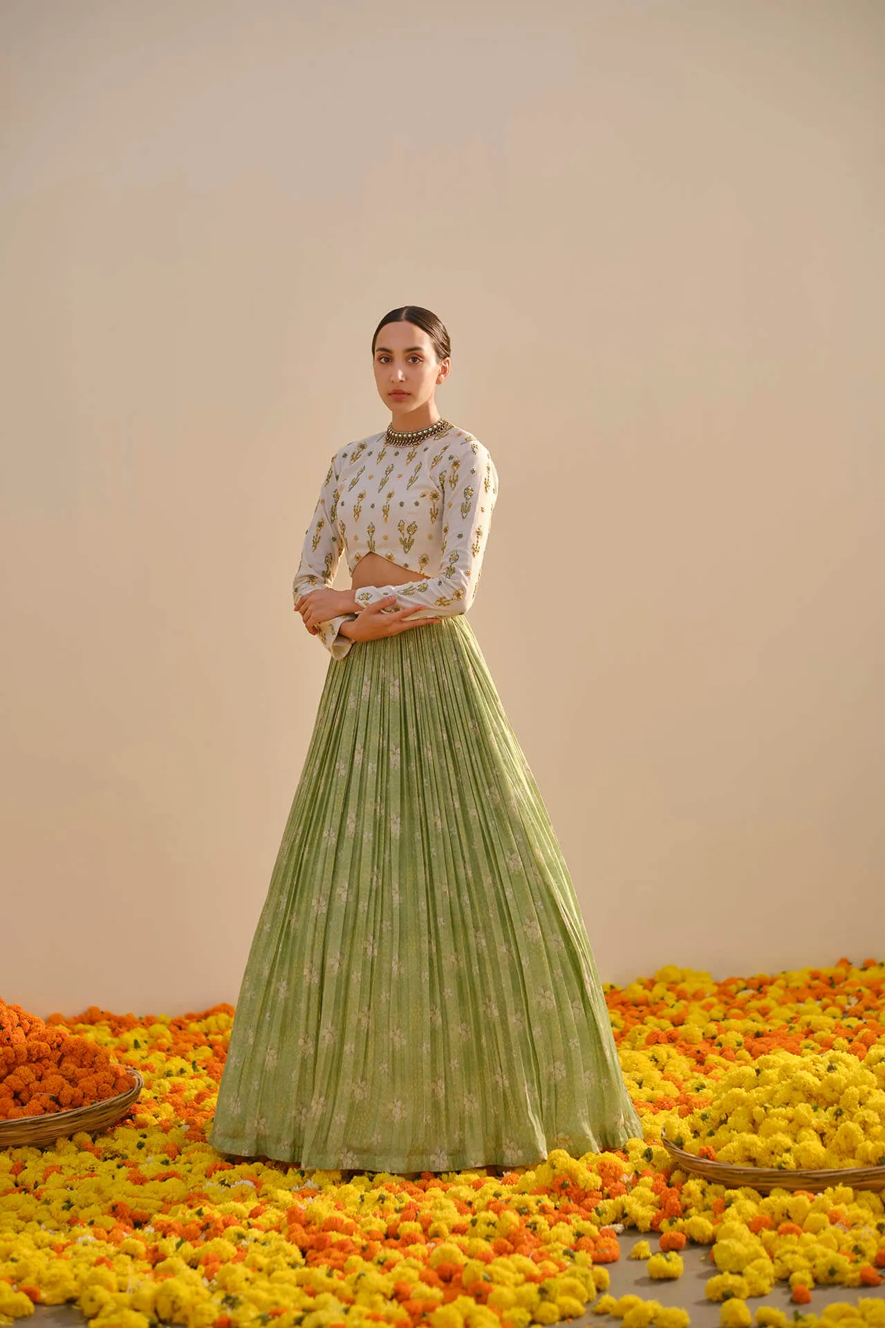 Tulip Lehenga - Ready To Ship