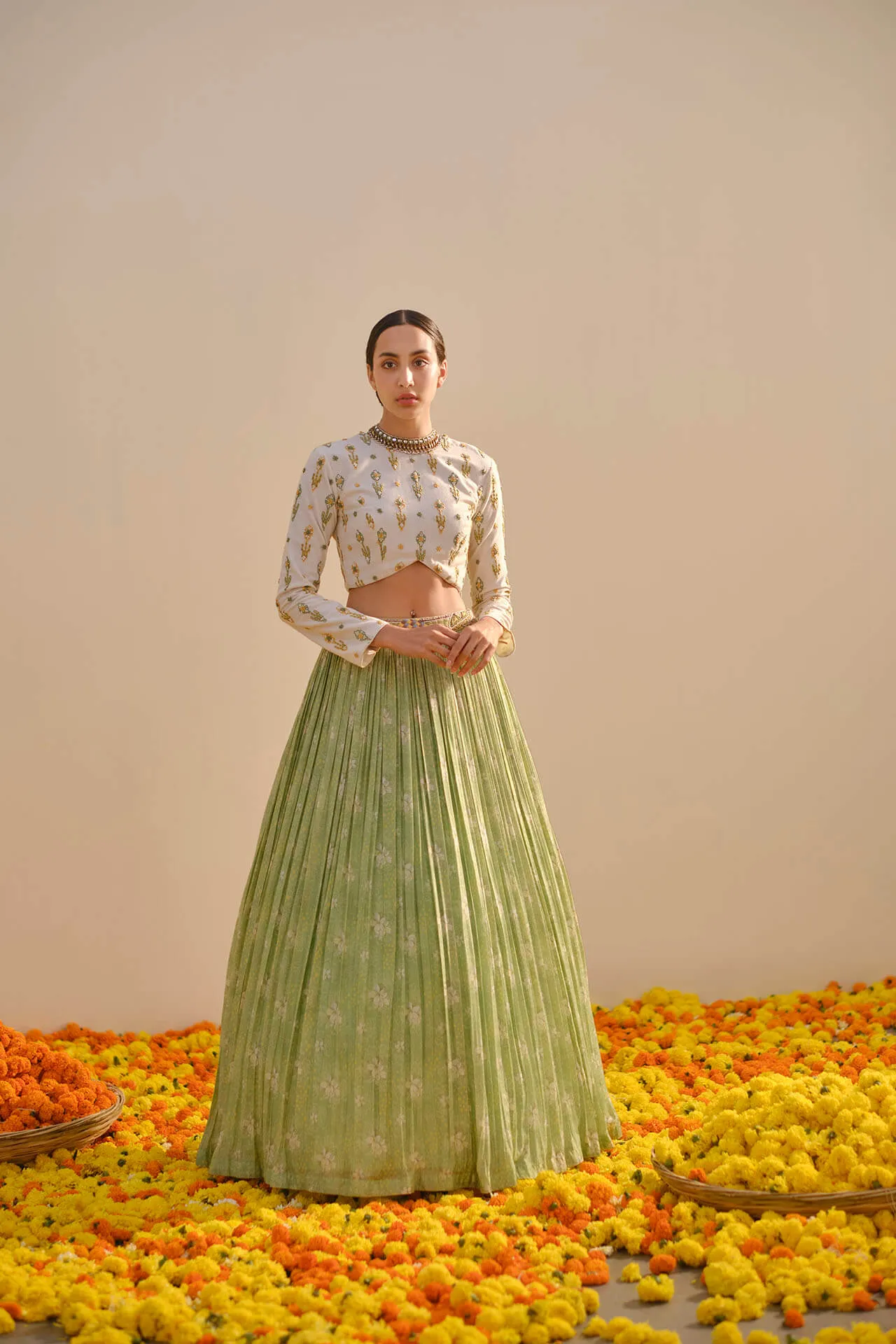 Tulip Lehenga - Ready To Ship