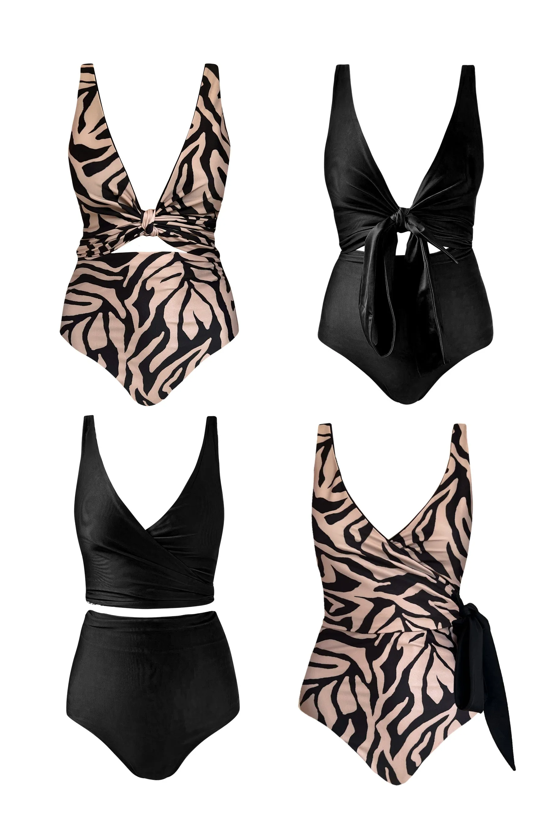 Tulum Reversible Bikini Wrap Top