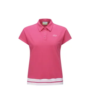 Vice Golf Atelier Women's Terry Cap Sleeve - Pink