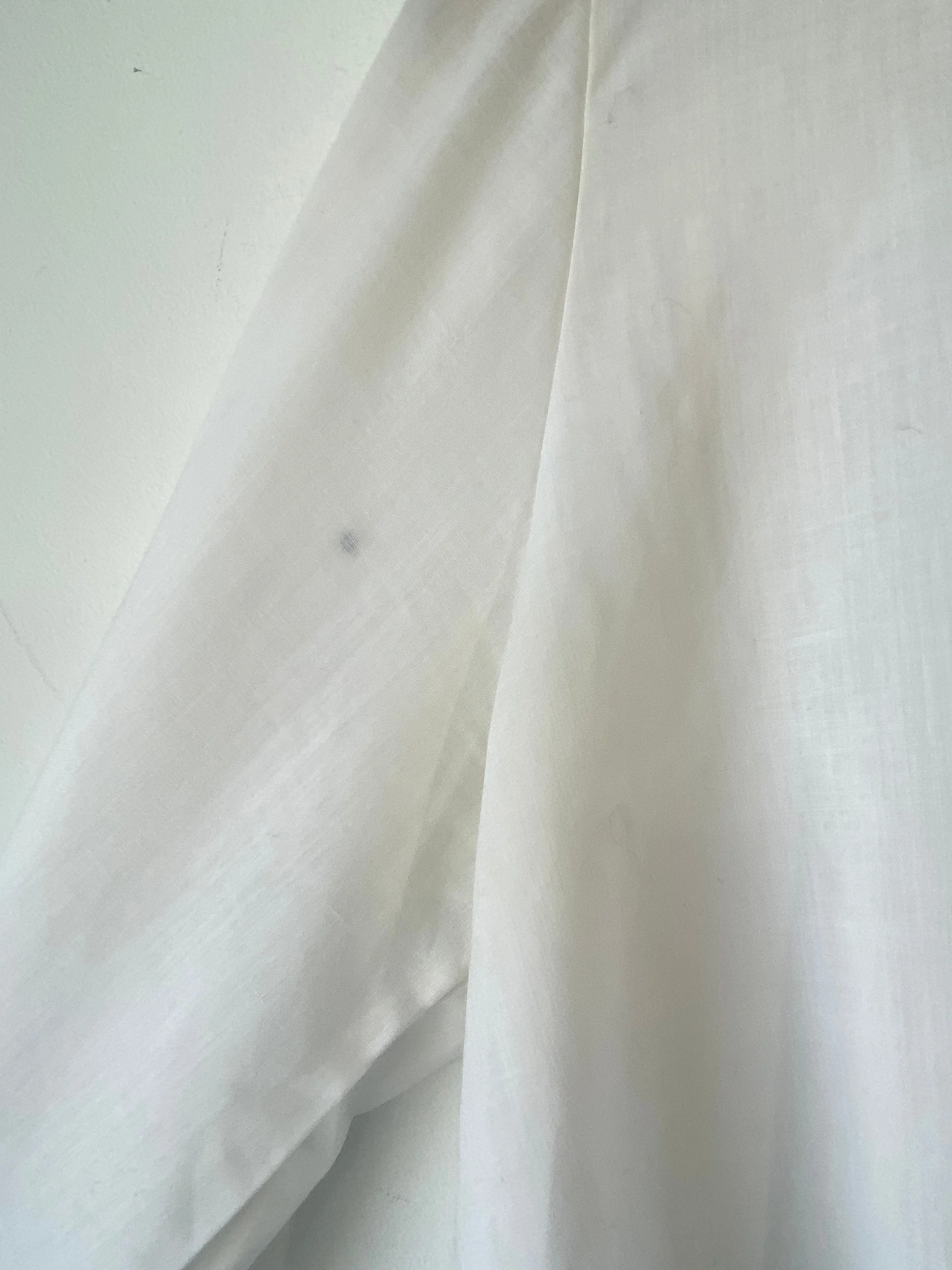 Vintage Form Fit Rogers White Blouse