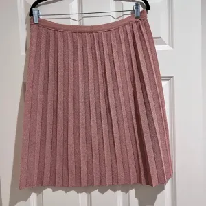 Vintage Italian Pleated Pink Skirt