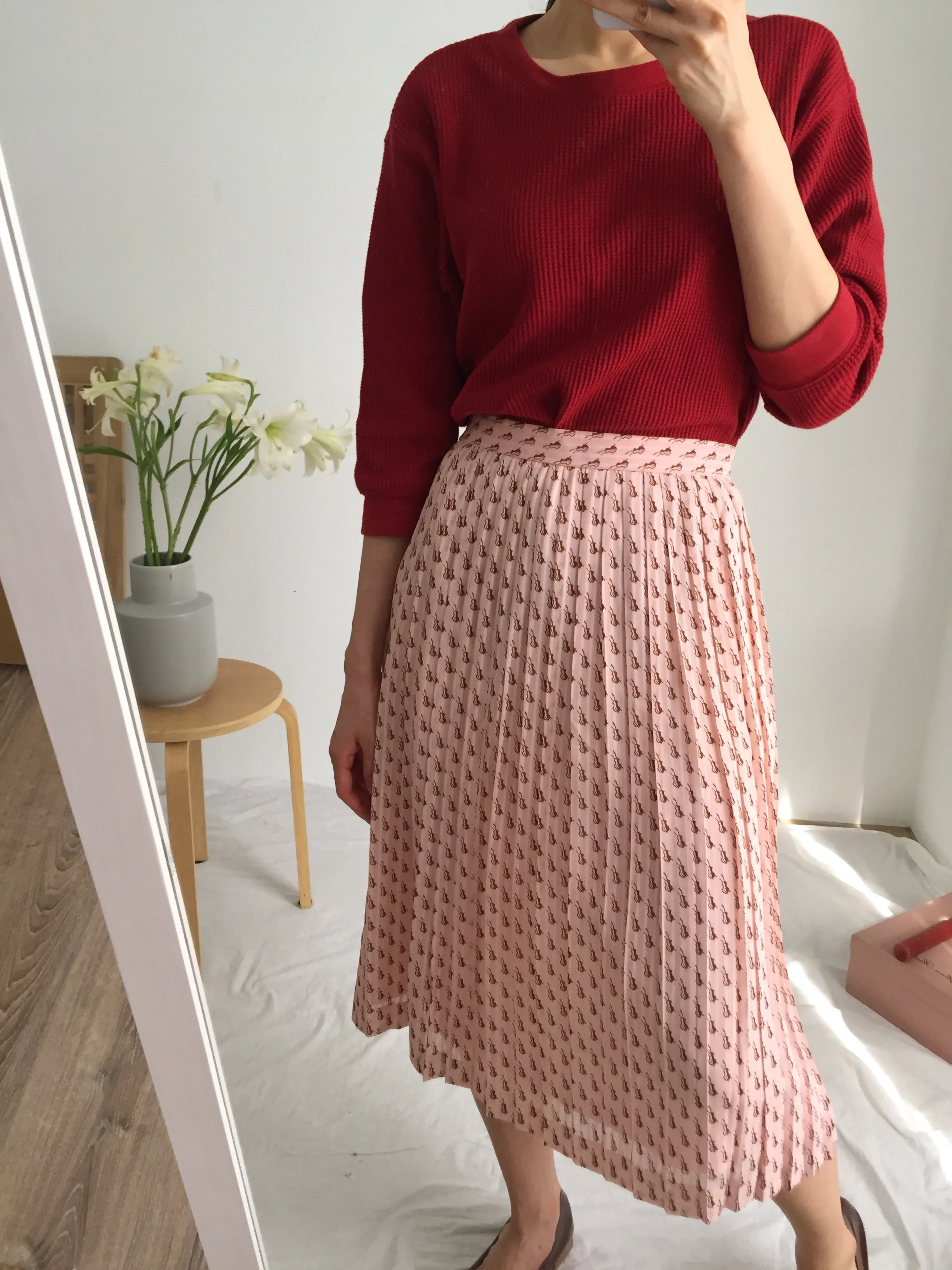 Violon skirt {Japanese vintage}