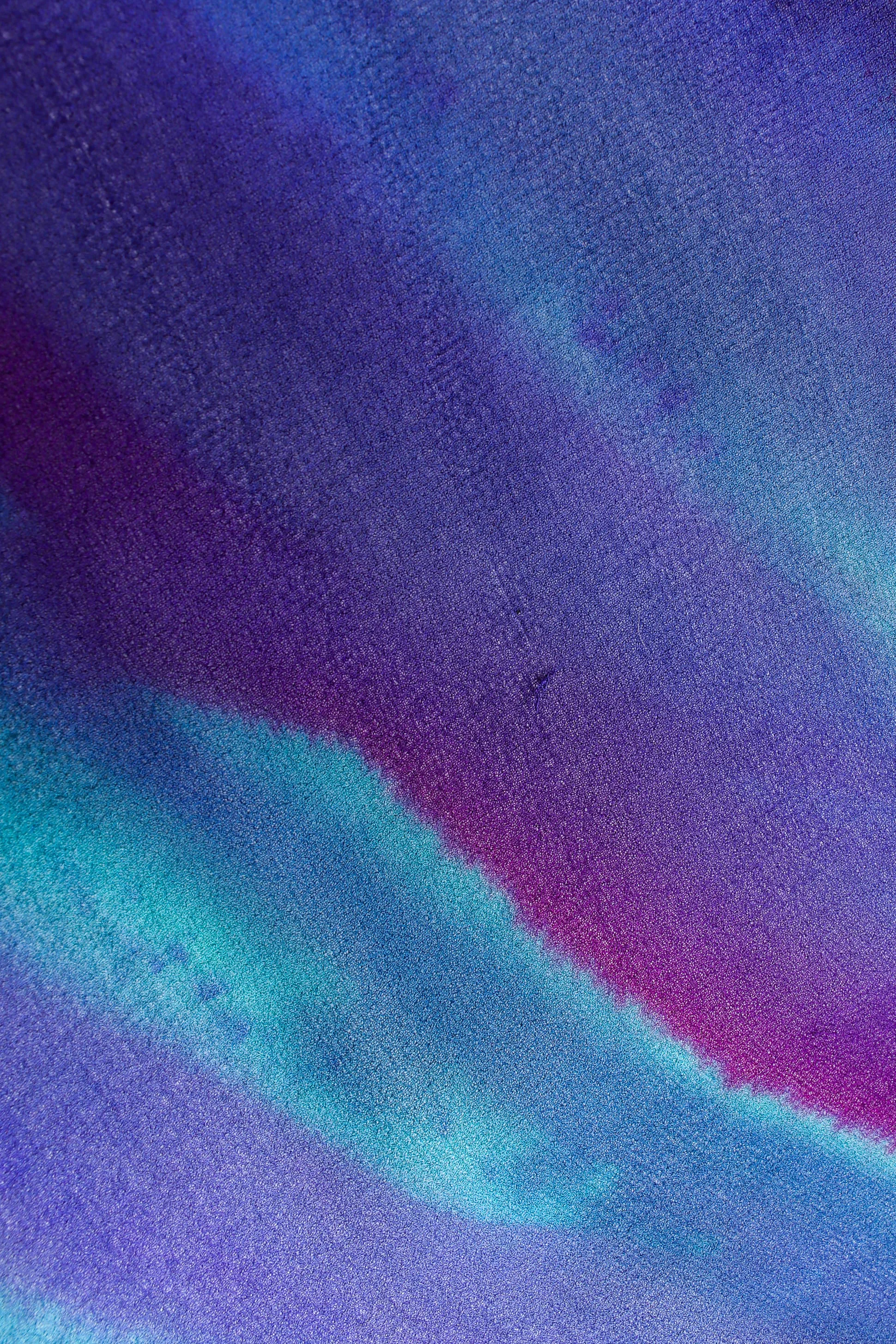 Watercolor Tie Dye Dress & Shawl Set