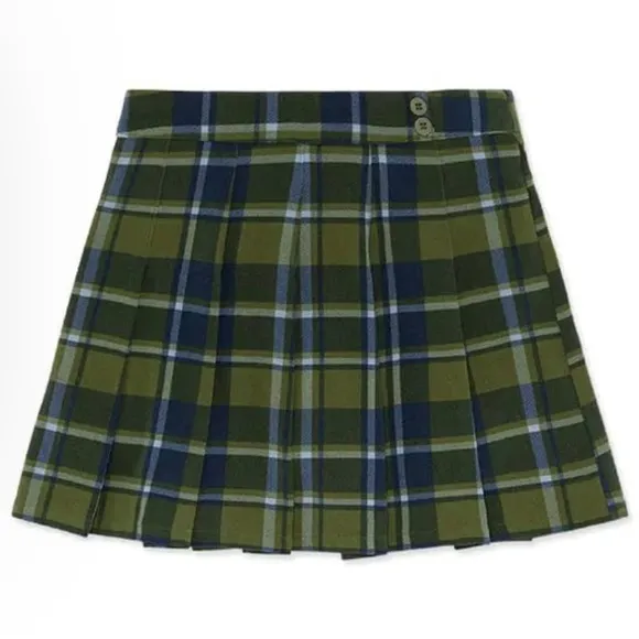 WeWoreWhat NWT Revolve Tennis Skirt Classic Plaid Basil Multi