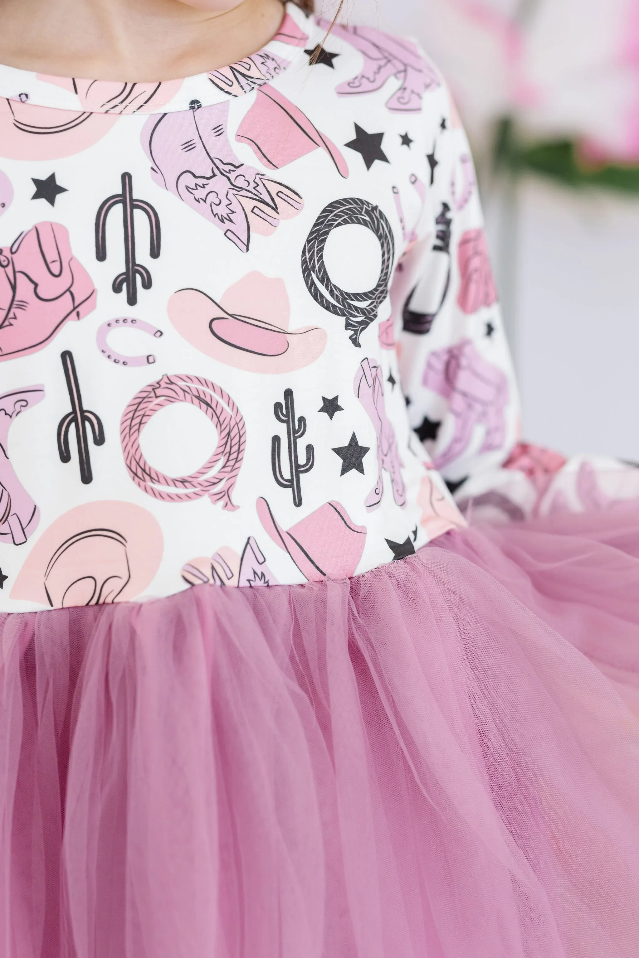Wild West L/S Tutu Dress