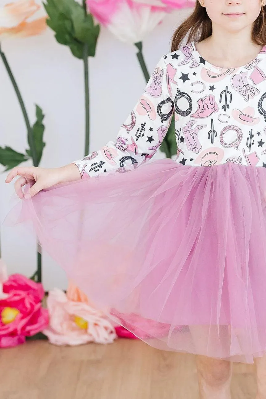 Wild West L/S Tutu Dress