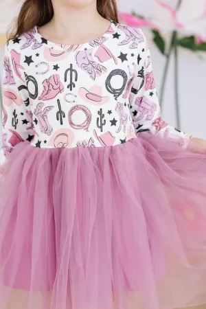 Wild West L/S Tutu Dress