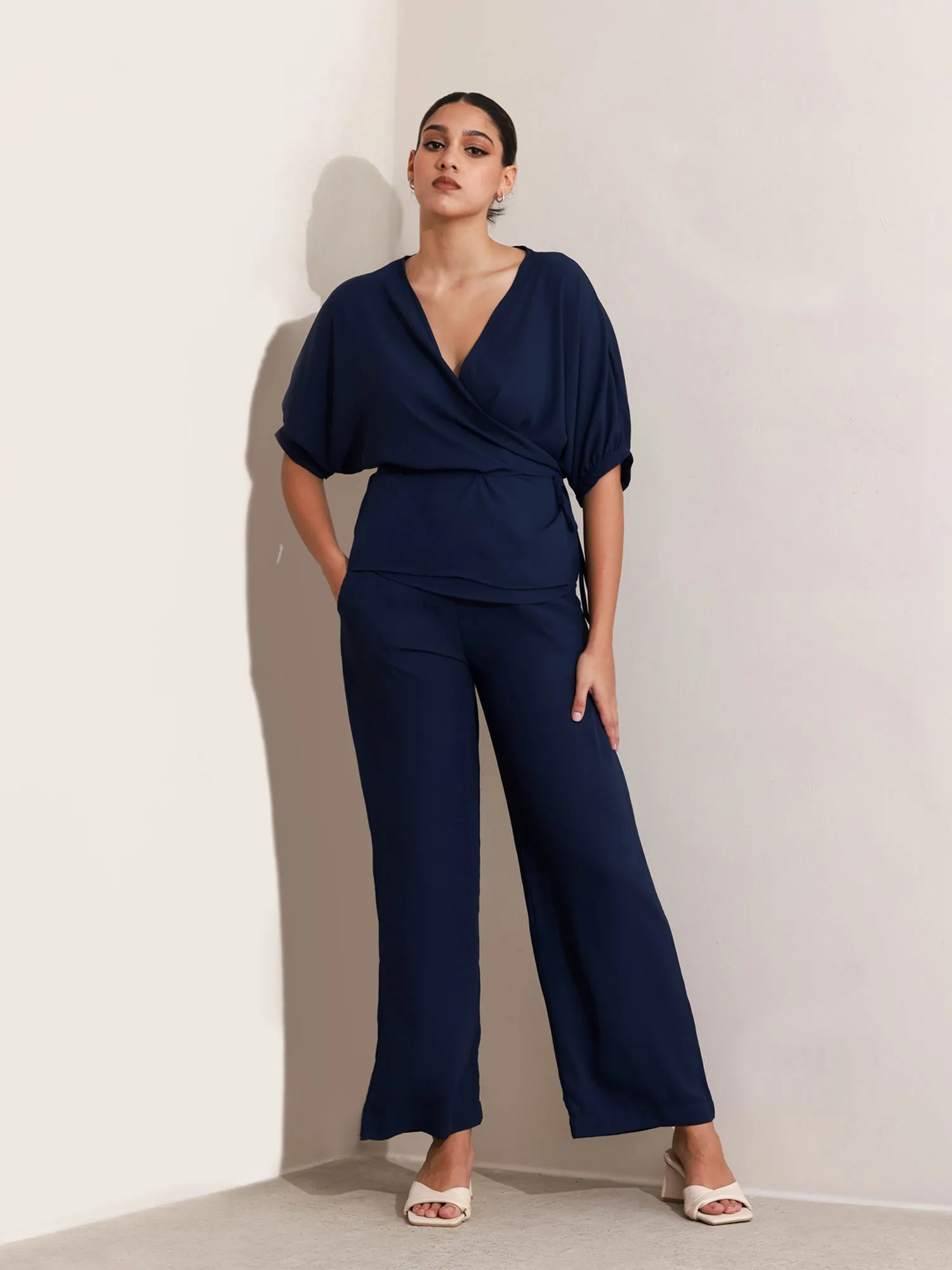 Wrap Loose Fit Top