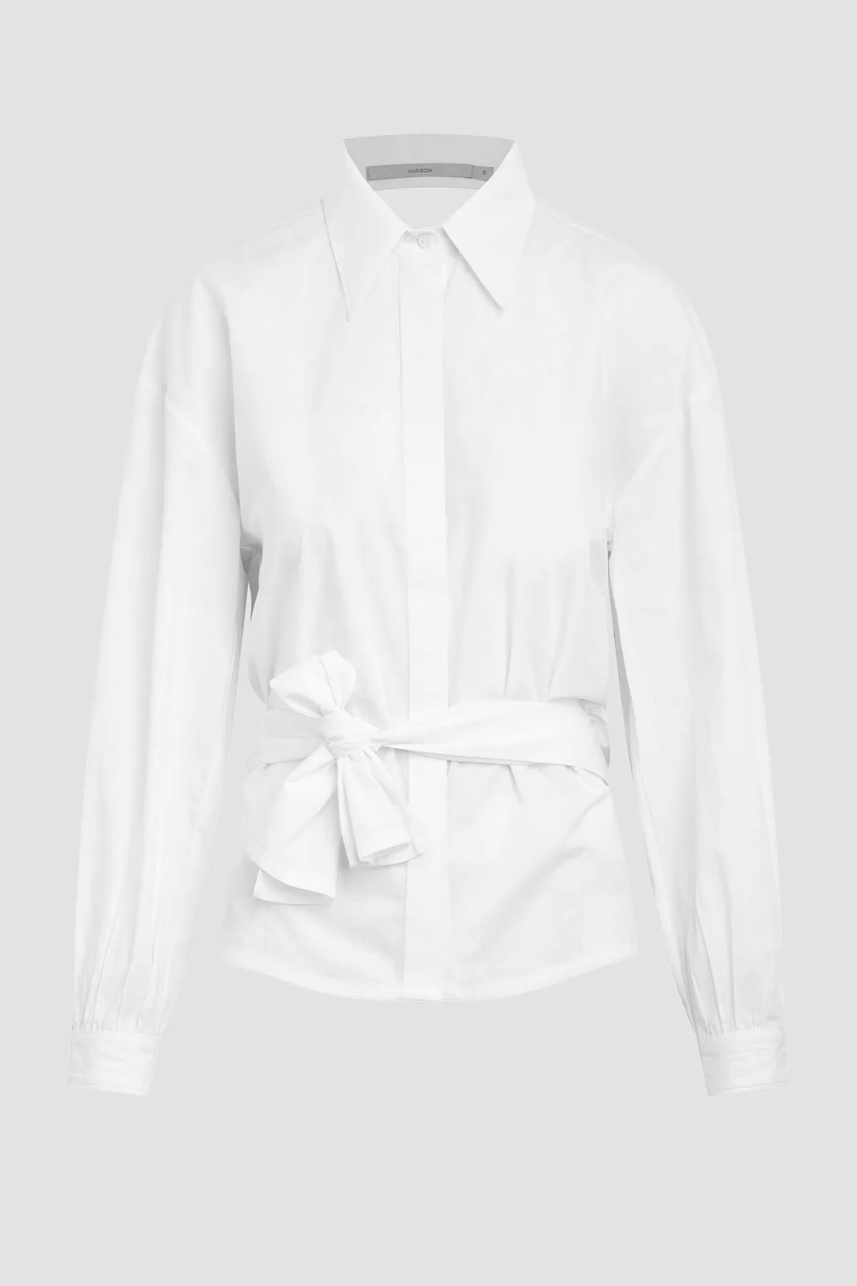 Wrap Poplin Top