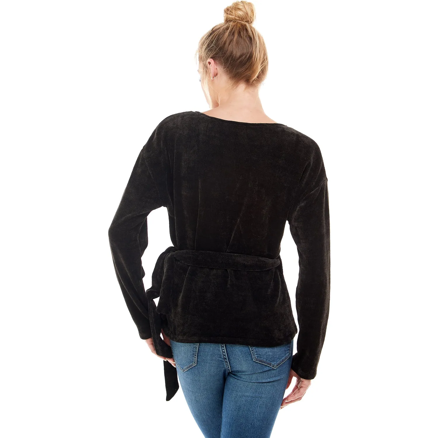 Wrap Sweater Top