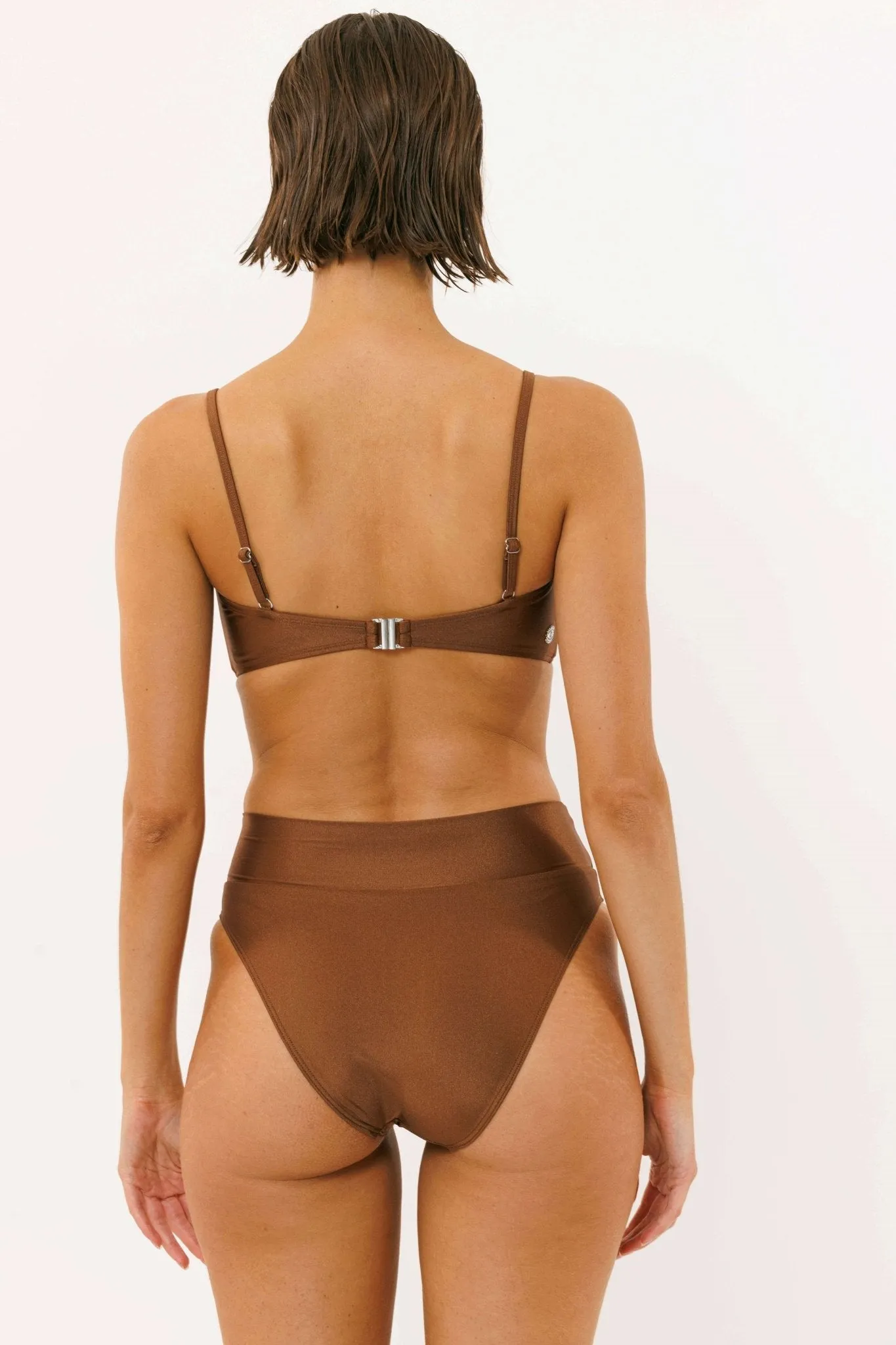 Wrap Top Brown