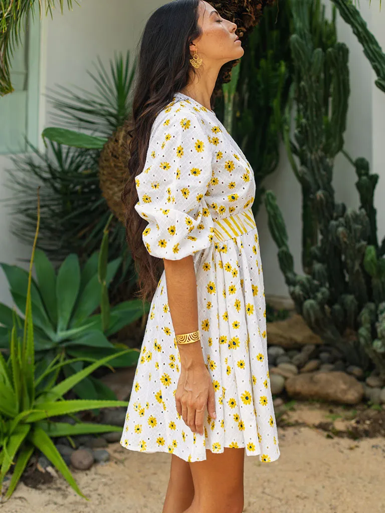 Yellow Daisy Day Dress