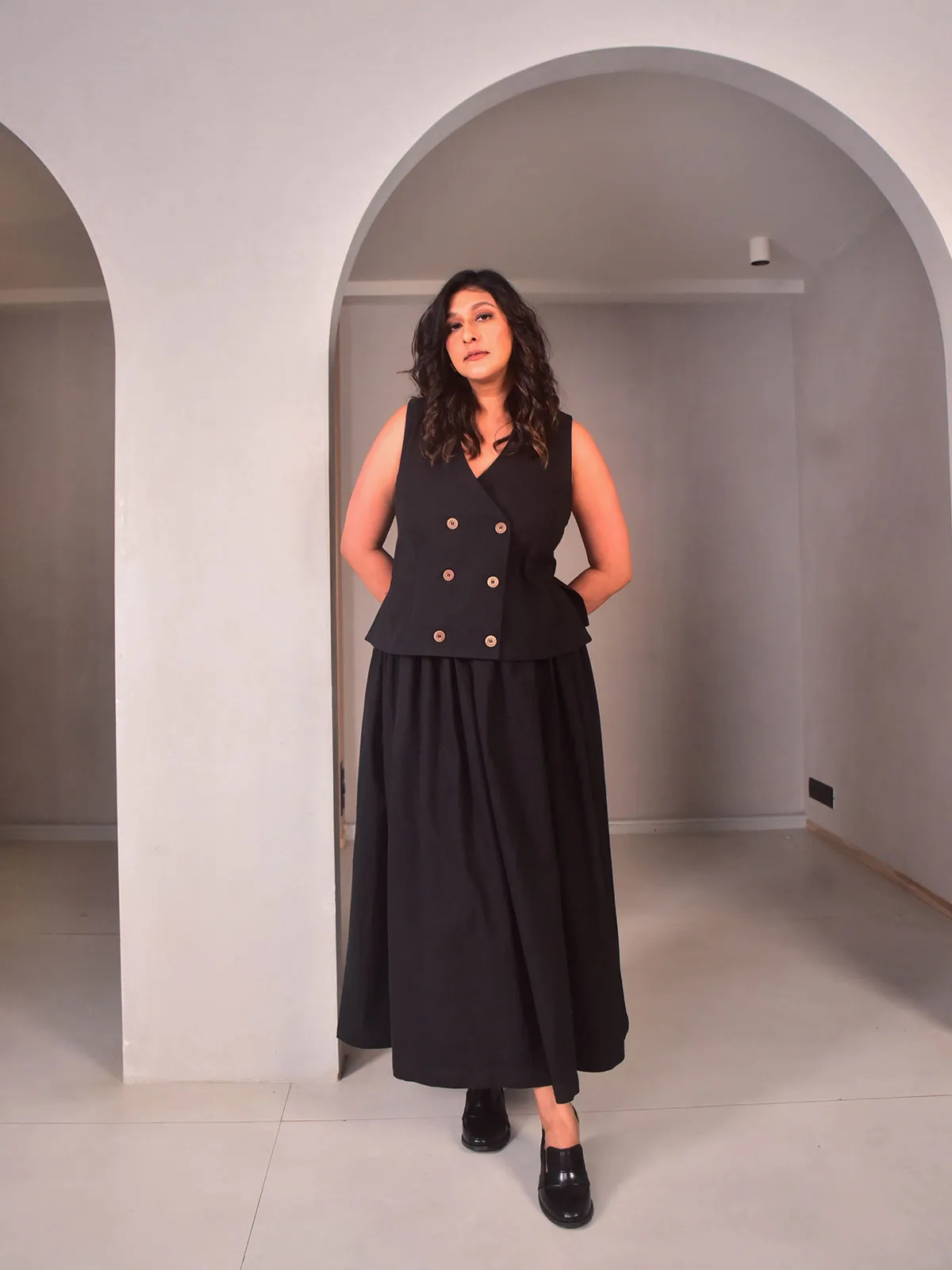 Zoey Vest Skirt Set