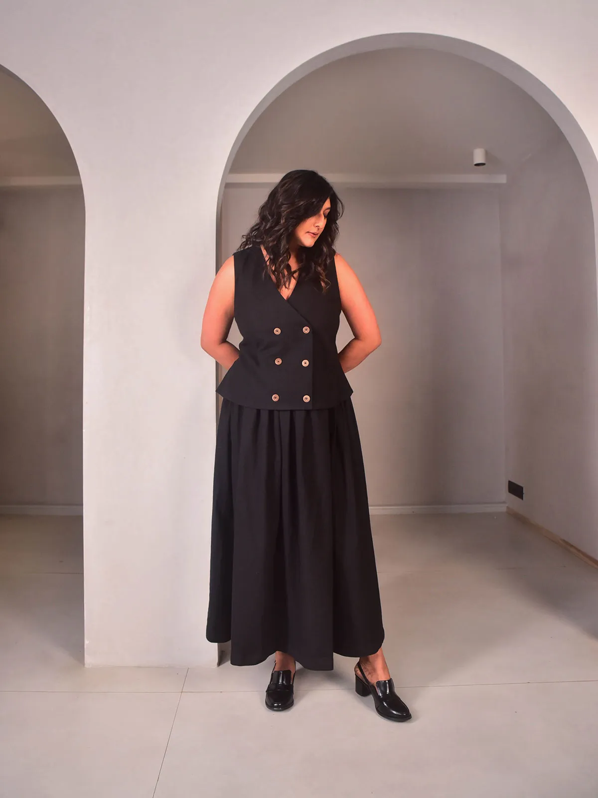 Zoey Vest Skirt Set